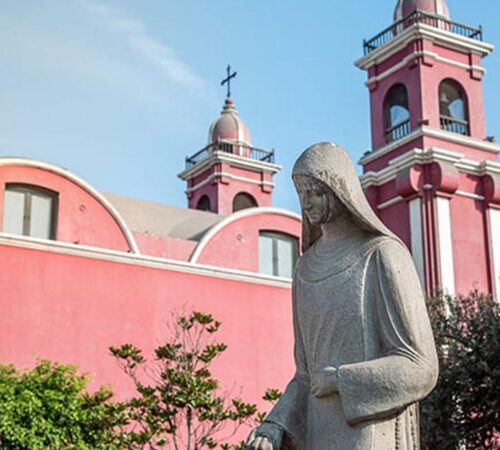 Cuándo fue construida la iglesia Santa Rosa de Lima