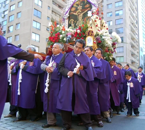 Señor de los Milagros en Lima